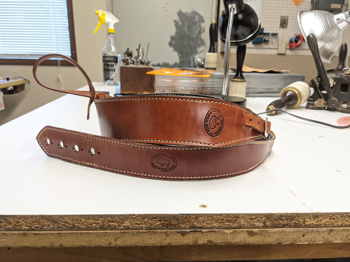 Leather Safety Strap – Rose Anvil
